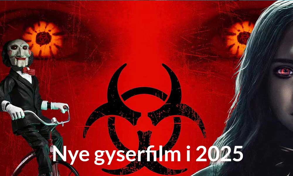 Nye gyserfilm i 2025 – i biografen!