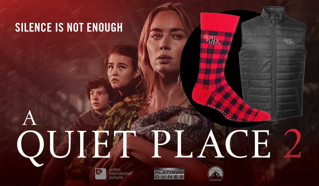 Vind A QUIET PLACE 2 merchandise